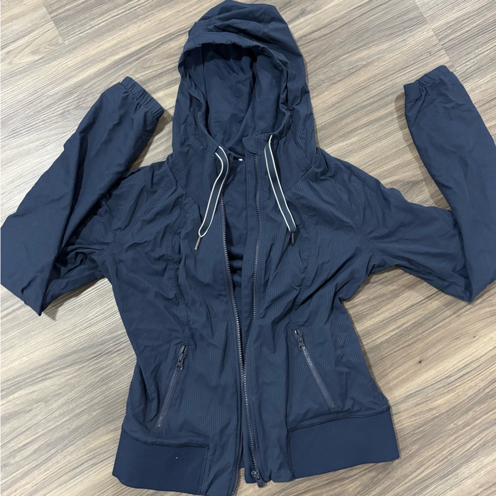 Lululemon dance studio lined jacket with hood